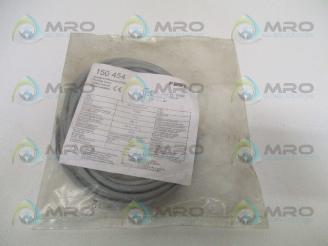 FESTO 150454 SIEH-M12B-PO-K-L PROXIMITY SENSOR * NEW IN FACTORY BAG *
