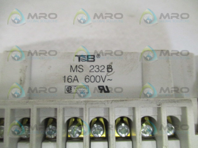 THOMAS & BETTS MS232B CONNECTOR *NEW NO BOX*