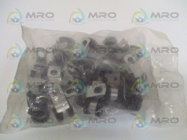 GRAINGER 2UTF1 COL0409SS CABLE CLAMP 1/4" (PKG OF 25) *NEW IN FACTORY BAG*