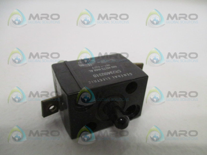 GENERAL ELECTRIC CR2940U310 CONTACT BLOCK *USED*