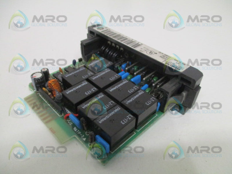 SIEMENS SIMATIC TI305-01T OUTPUT RELAY MODULE *USED*