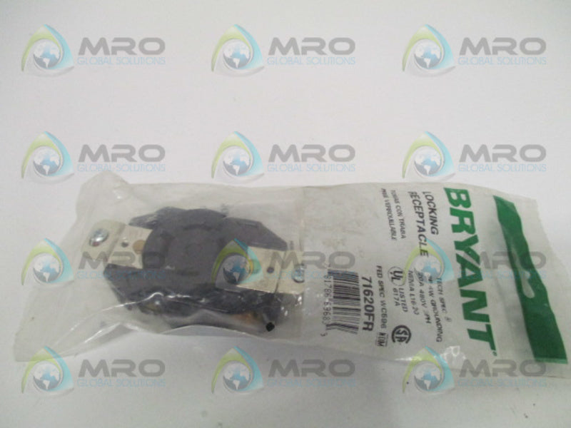 BRYANT 71620FR LOCKING RECEPTACLE * NEW IN FACTORY BAG *
