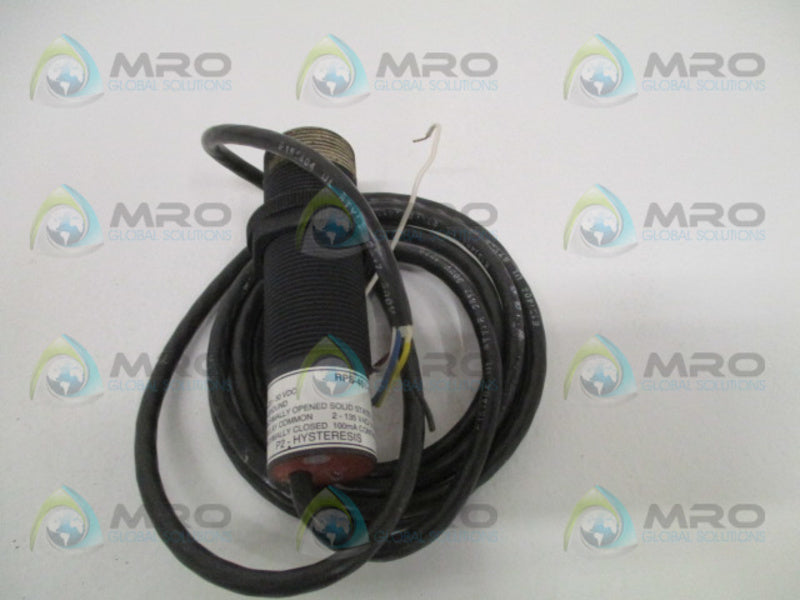 MIGATRON RPS-401-40 ULTRASONIC SENSOR *USED*