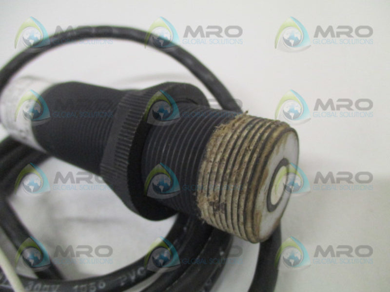 MIGATRON RPS-401-40 ULTRASONIC SENSOR *USED*