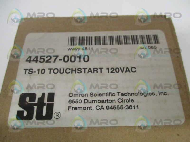 STI 44527-0010 TOUCHSTART TS-10 PALM BUTTON *NEW IN BOX*