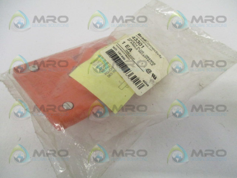 DANIEL WOODHEAD 43301 ORANGE SAFETY PLUG * NEW IN FACTORY BAG *