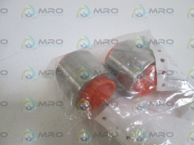 LOT OF 2 OPEN MARKET COUPLING PIPE 1 NPS IN ASME SA-182 F316 3000 L *NEW NO BOX*