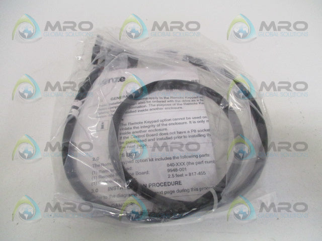 LENZE 817-455 REMOTE KEYPAD CONNECTOR *NEW NO BOX*