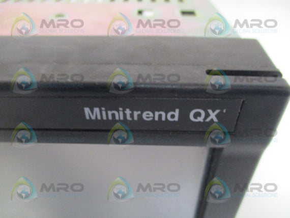 HONEYWELL MINITREND QX TVMIQX-40-1-22-0-008-000000-000 RECORDER *USED*