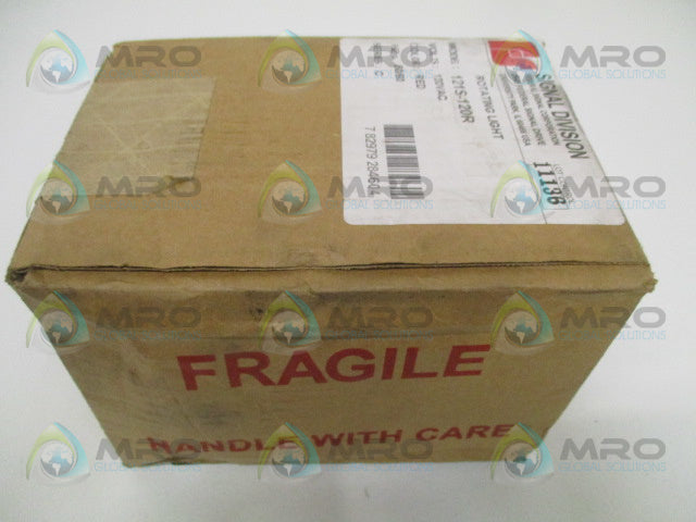 FEDERAL SIGNAL 121S-120R (RED) LIGHT * FACTORY SEALED *