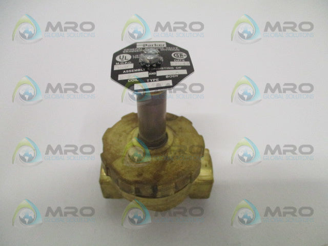 PARKER GP400 SOLENOID VALVE *USED*