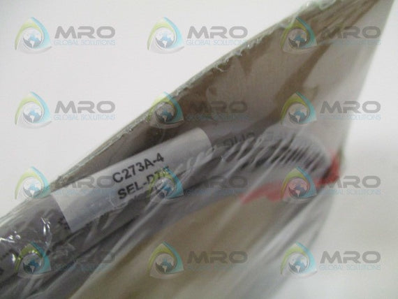 SEL C273A-4 CONNECTOR CABLE *NEW IN ORIGINAL PACKAGE*
