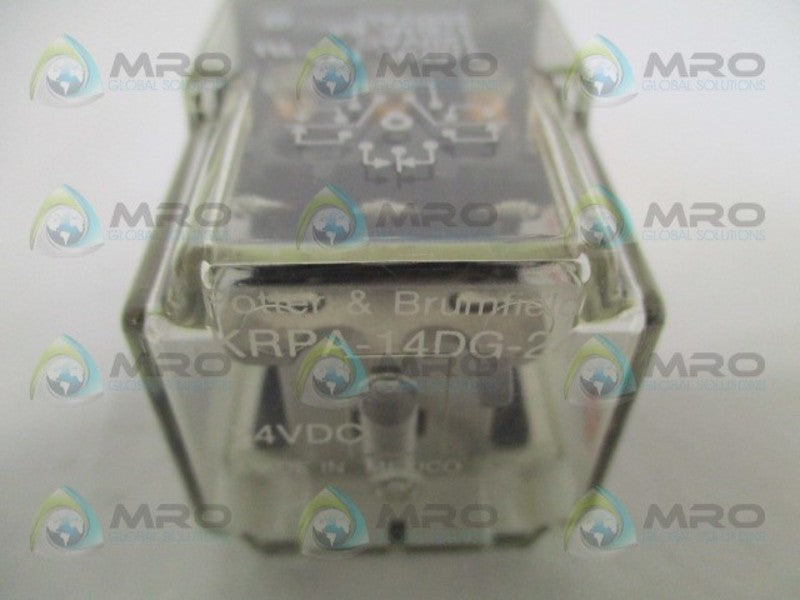 POTTER & BRUMFIELD KRPA-14DG-24 RELAY 24VDC *NEW IN BOX*