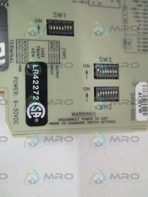 ACTION INSTRUMENTS ULTRA SLIMPAK G418-0000 CONFIGURABLE ISOLATOR *NEW NO BOX*
