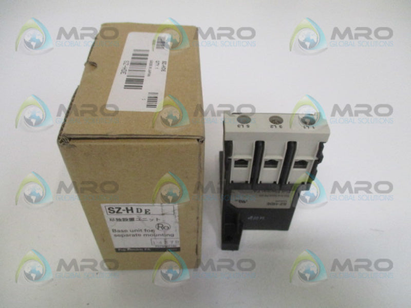 FUJI ELECTRIC SZ-HDE SEPARATE MOUNTING BASE UNIT *NEW IN BOX*