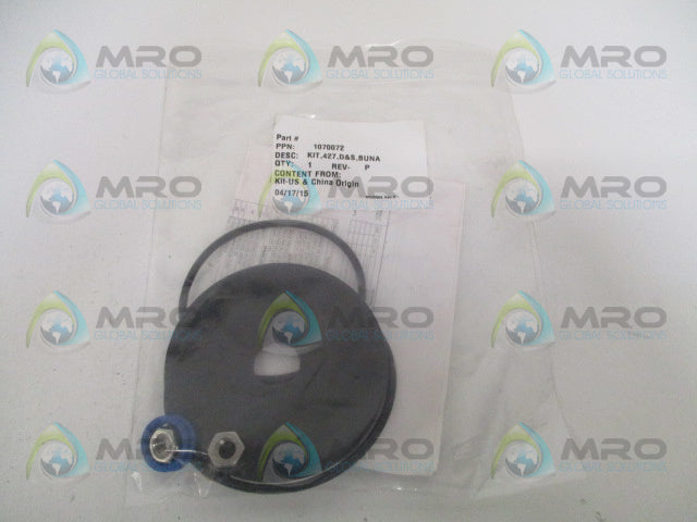 METSO 1070072 DIAPHRAGM SEAL KIT *NEW IN FACTORY BAG*