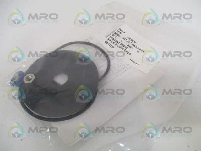 METSO 1070072 DIAPHRAGM SEAL KIT *NEW IN FACTORY BAG*