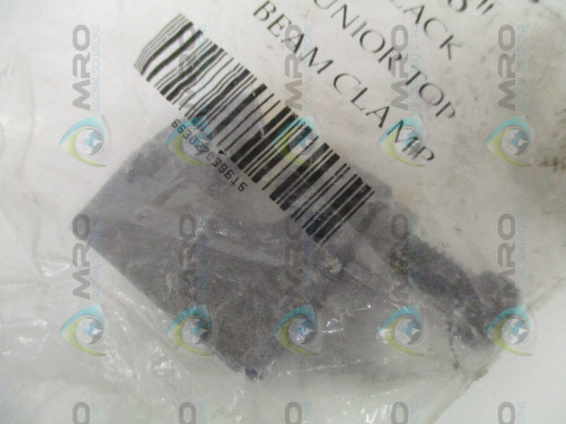 EMPIRE 62B0038 BLACK JUNIOR TOP BEAM CLAMP 3/8" * NEW IN FACTORY BAG *