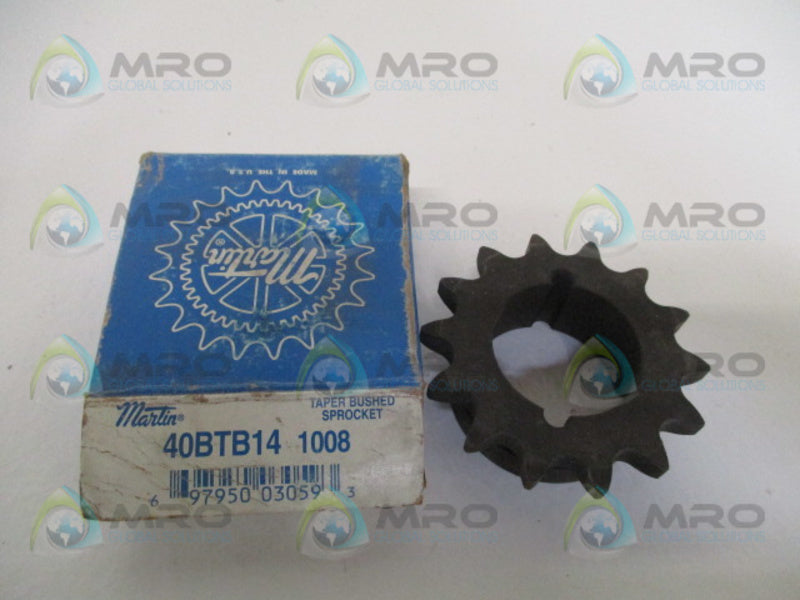 MARTIN 40BTB14 TAPER BUSHED SPROCKET 1008 NSMP