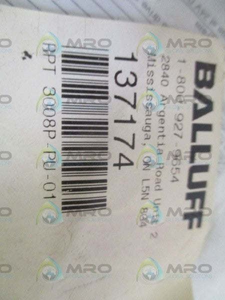 BALLUFF RPT3008P-PU-01 INDUCTIVE PROXIMITY SENSOR * NEW IN FACTORY BAG *