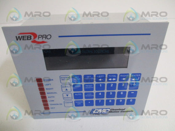 CLEVELAND MOTION CONTROLS MWP-12662-0 WEB PRO TENSION CONTROLLER * NEW IN BOX *