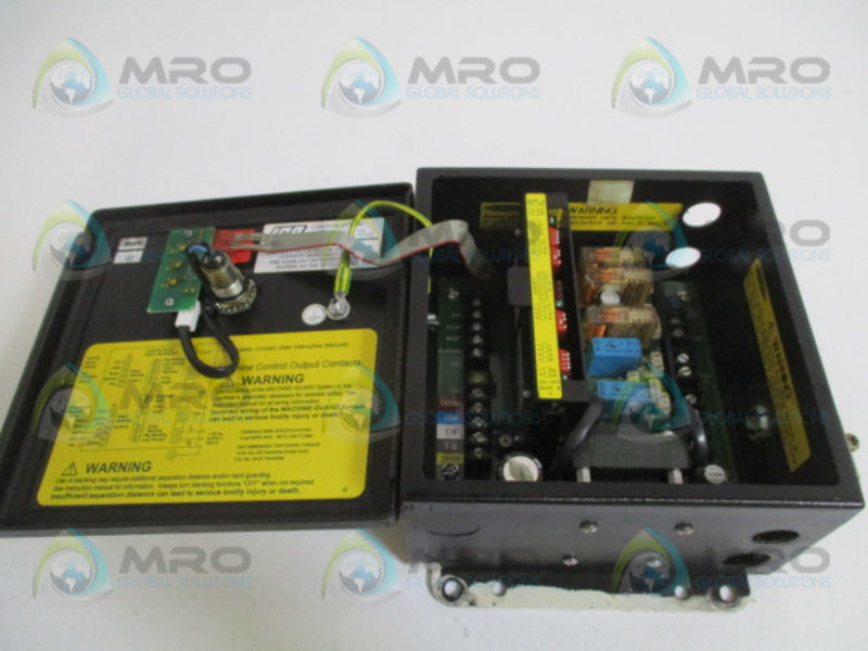 BANNER ENGINEERING MACHINE-GUARD MGCA-4A CONTROL BOX *USED*