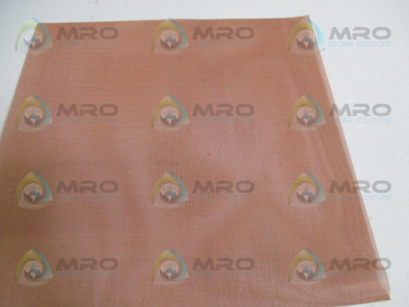 INDUSTRIAL MRO FC-87600770 COPPER 40 MESH .010 DIA 12"x12" *NEW IN BOX*