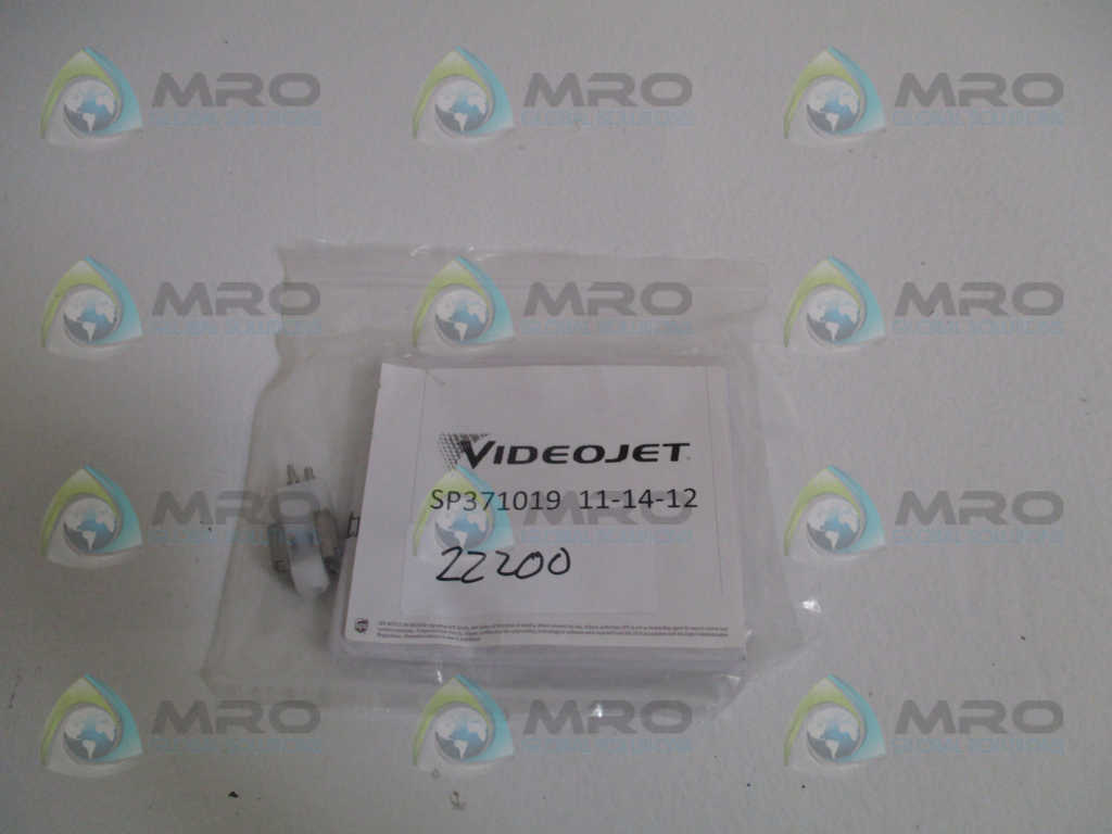 VIDEOJET SP371019 INK VALVE ASSEMBLY *NEW IN FACTORY BAG*
