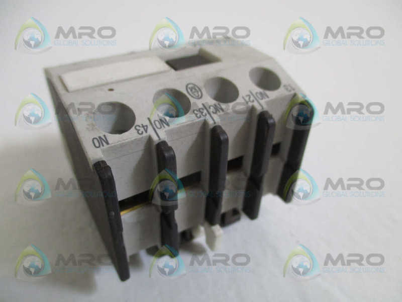 KLOCKNER MOELLER 31DILM AUXILIARY CONTACT BLOCK *USED*