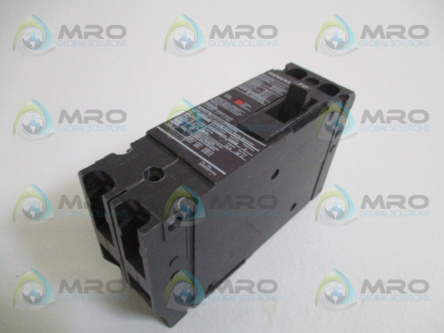 SIEMENS HHED62B070 CIRCUIT BREAKER 70A *USED*