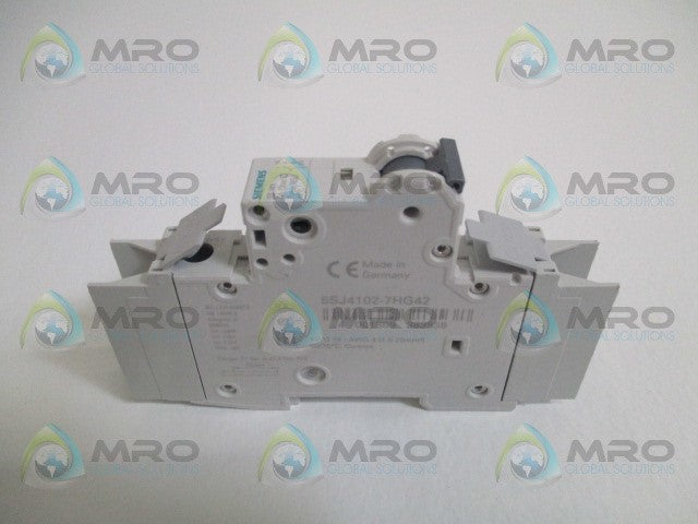 SIEMENS 5SJ4102-7HG42 CIRCUIT BREAKER 2A *NEW NO BOX*