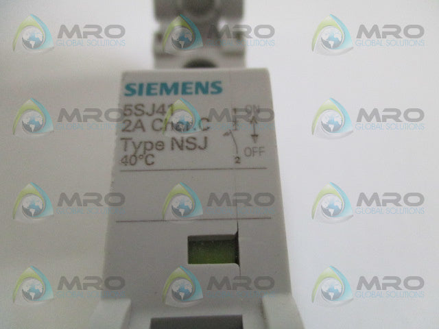 SIEMENS 5SJ4102-7HG42 CIRCUIT BREAKER 2A *NEW NO BOX*