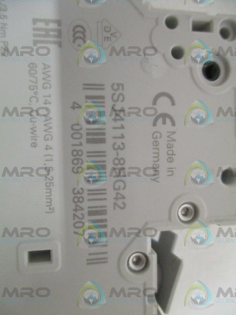 SIEMENS 5SJ4113-8HG42 CIRCUIT BREAKER 13A *NEW NO BOX*