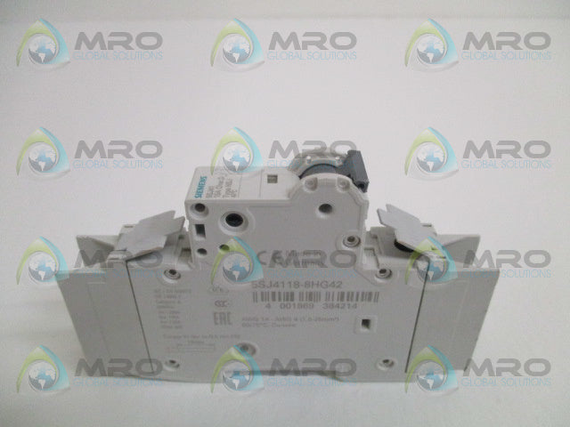 SIEMENS 5SJ4118-8HG42 CIRCUIT BREAKER 15A *NEW NO BOX*