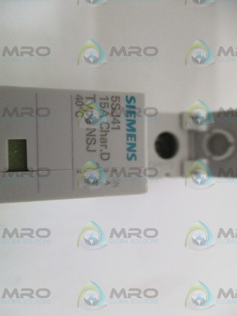 SIEMENS 5SJ4118-8HG42 CIRCUIT BREAKER 15A *NEW NO BOX*