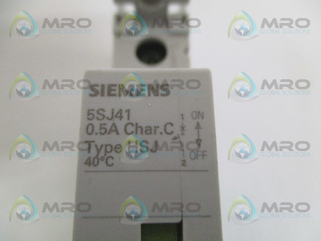 SIEMENS 5SJ4105-7HG41 CIRCUIT BREAKER 0.5A *NEW NO BOX*