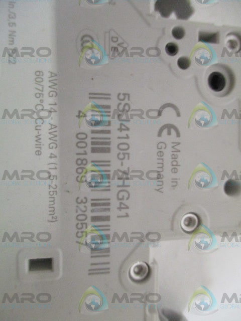 SIEMENS 5SJ4105-7HG41 CIRCUIT BREAKER 0.5A *NEW NO BOX*
