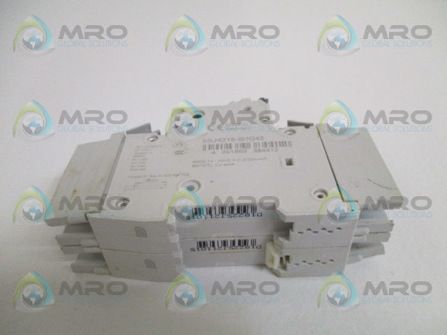 SIEMENS 5SJ4218-8HG42 CIRCUIT BREAKER 15A *USED*