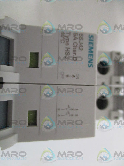 SIEMENS 5SJ4211-8HG41 CIRCUIT BREAKER 5A *NEW NO BOX*