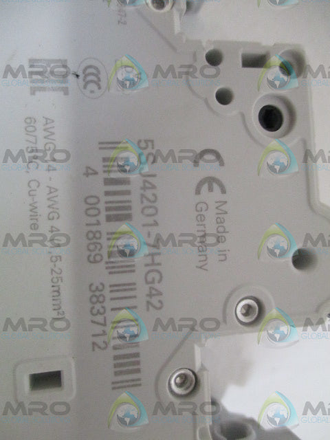 SIEMENS 5SJ4201-7HG42 CIRCUIT BREAKER 1A *NEW NO BOX*