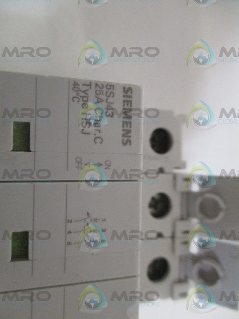 SIEMENS 5SJ4325-7HG41 CIRCUIT BREAKER 25A *NEW NO BOX*