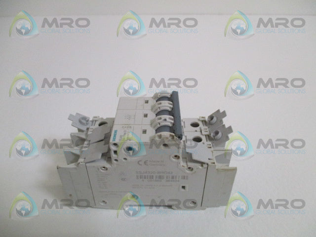 SIEMENS 5SJ4320-8HG42 CIRCUIT BREAKER 20A *USED*