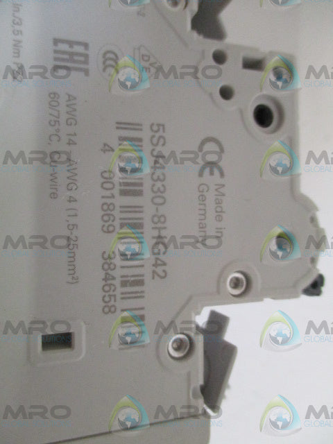 SIEMENS 5SJ4330-8HG42 CIRCUIT BREAKER 30A (AS PICTURED) *NEW NO BOX*
