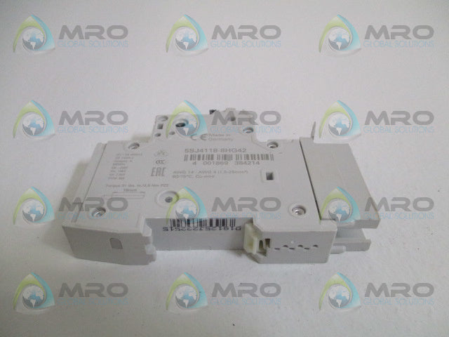 SIEMENS 5SJ4118-8HG42 CIRCUIT BREAKER 15A *USED*