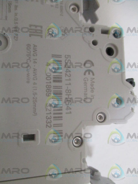 SIEMENS 5SJ4211-8HG41 CIRCUIT BREAKER 5A *USED*