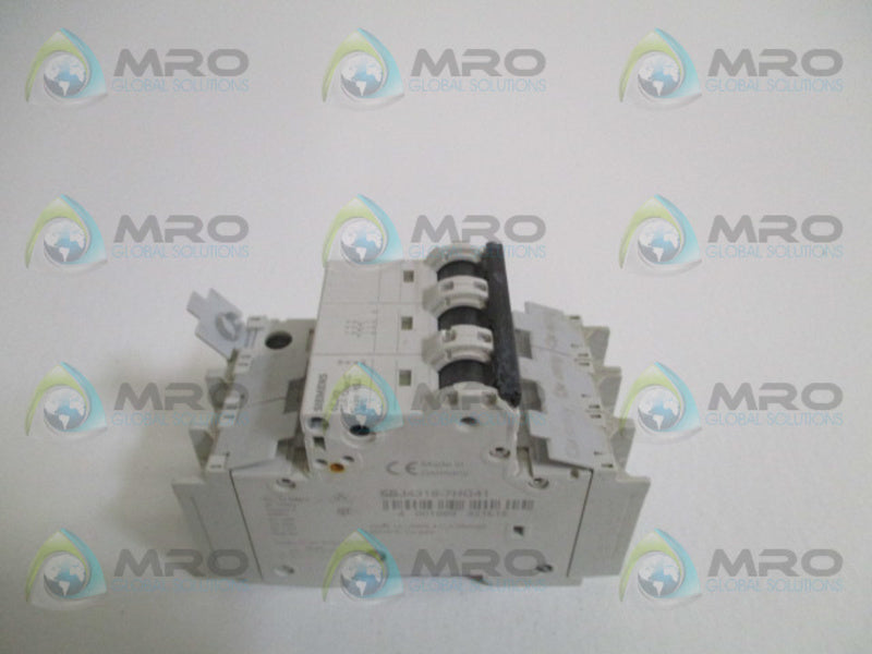 SIEMENS 5SJ4318-7HG41 CIRCUIT BREAKER 15A (AS PICTURED) *USED*