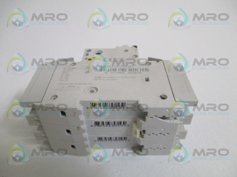 SIEMENS 5SJ4318-7HG41 CIRCUIT BREAKER 15A (AS PICTURED) *USED*