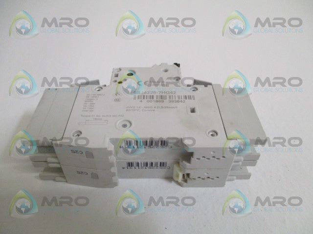 SIEMENS 5SJ4225-7HG42 CIRCUIT BREAKER 25A *NEW NO BOX*