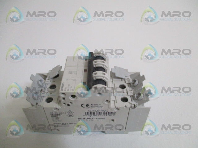 SIEMENS 5SJ4325-7HG42 CIRCUIT BREAKER 25A *NEW NO BOX*