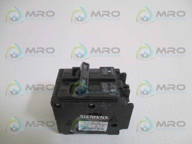 SIEMENS Q2110 CIRCUIT BREAKER 110A *NEW NO BOX*